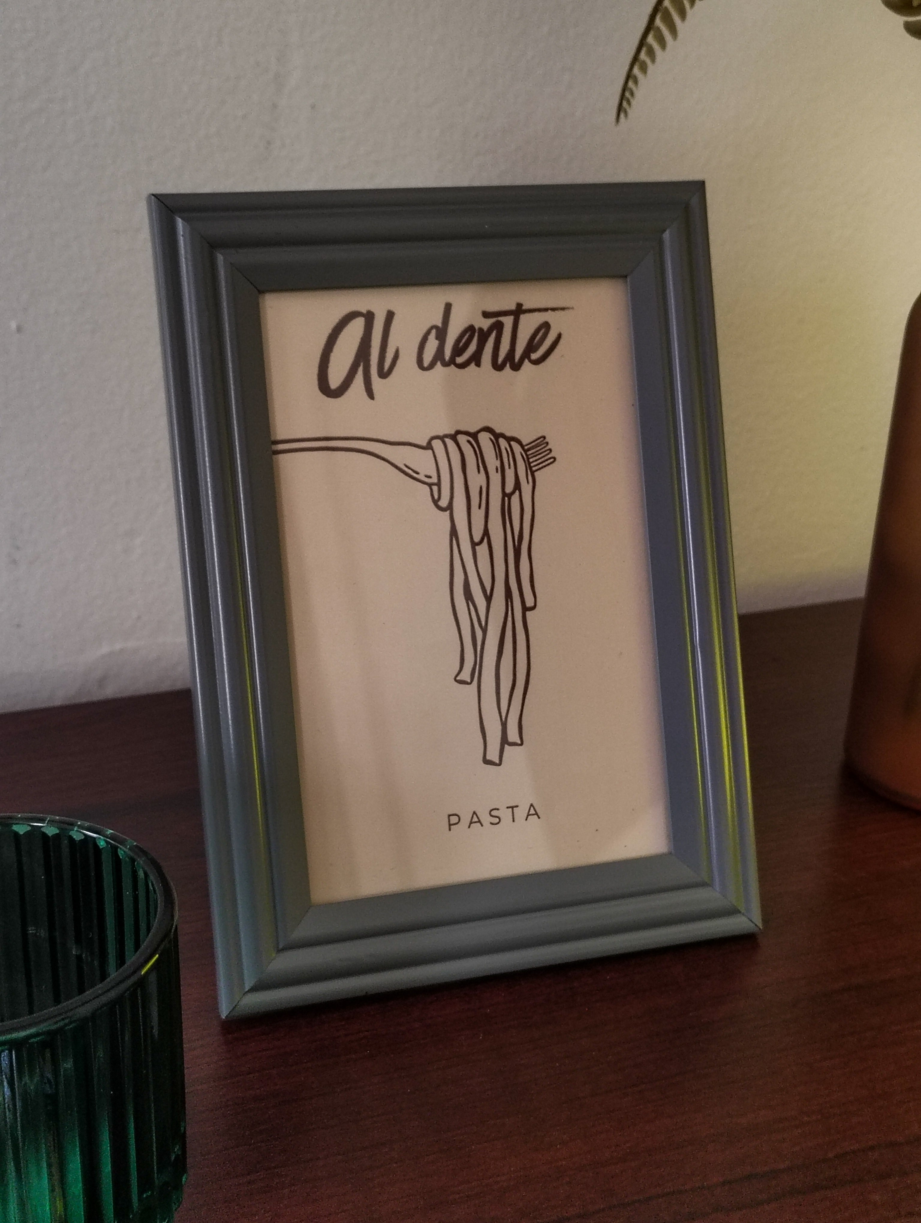 Al Dente | Pasta Illustration Print