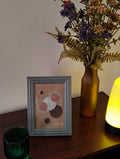 Abstract Circles and Waves | Contemporary Print