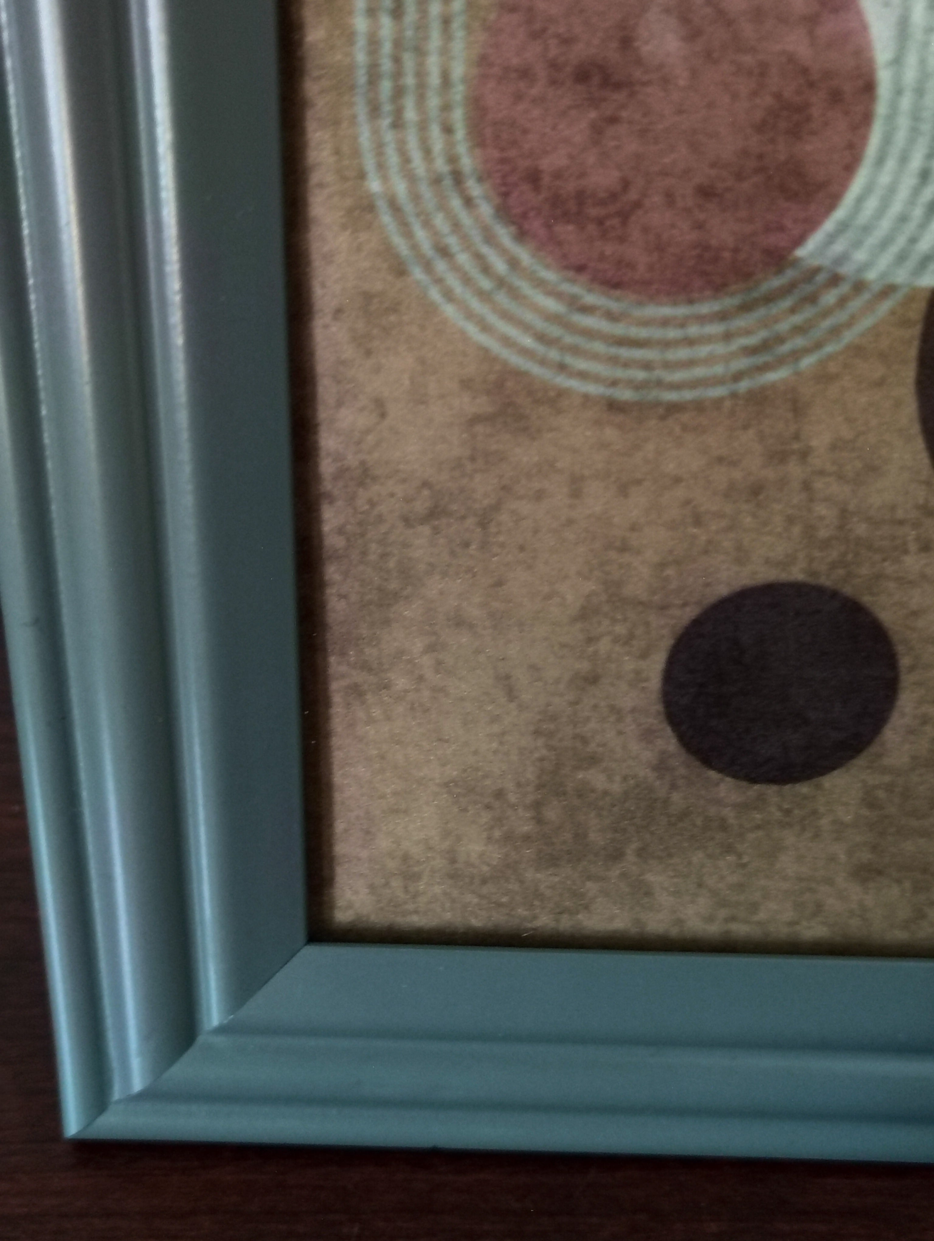 Abstract Circles and Waves | Contemporary Print
