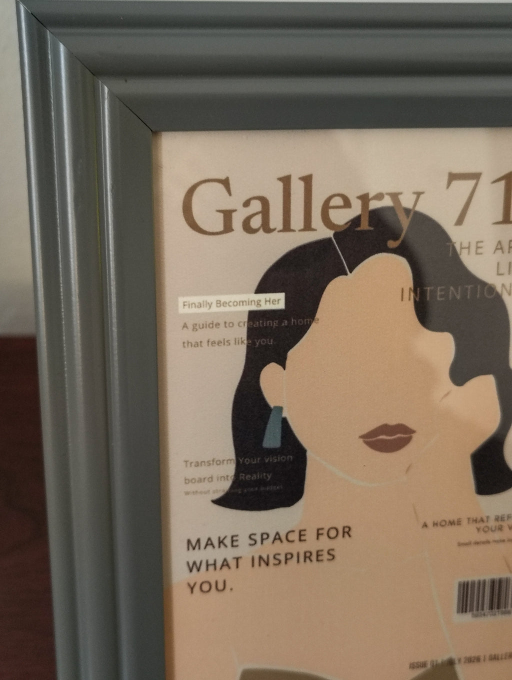 Gallery 713  Magazine Cover Poster Print