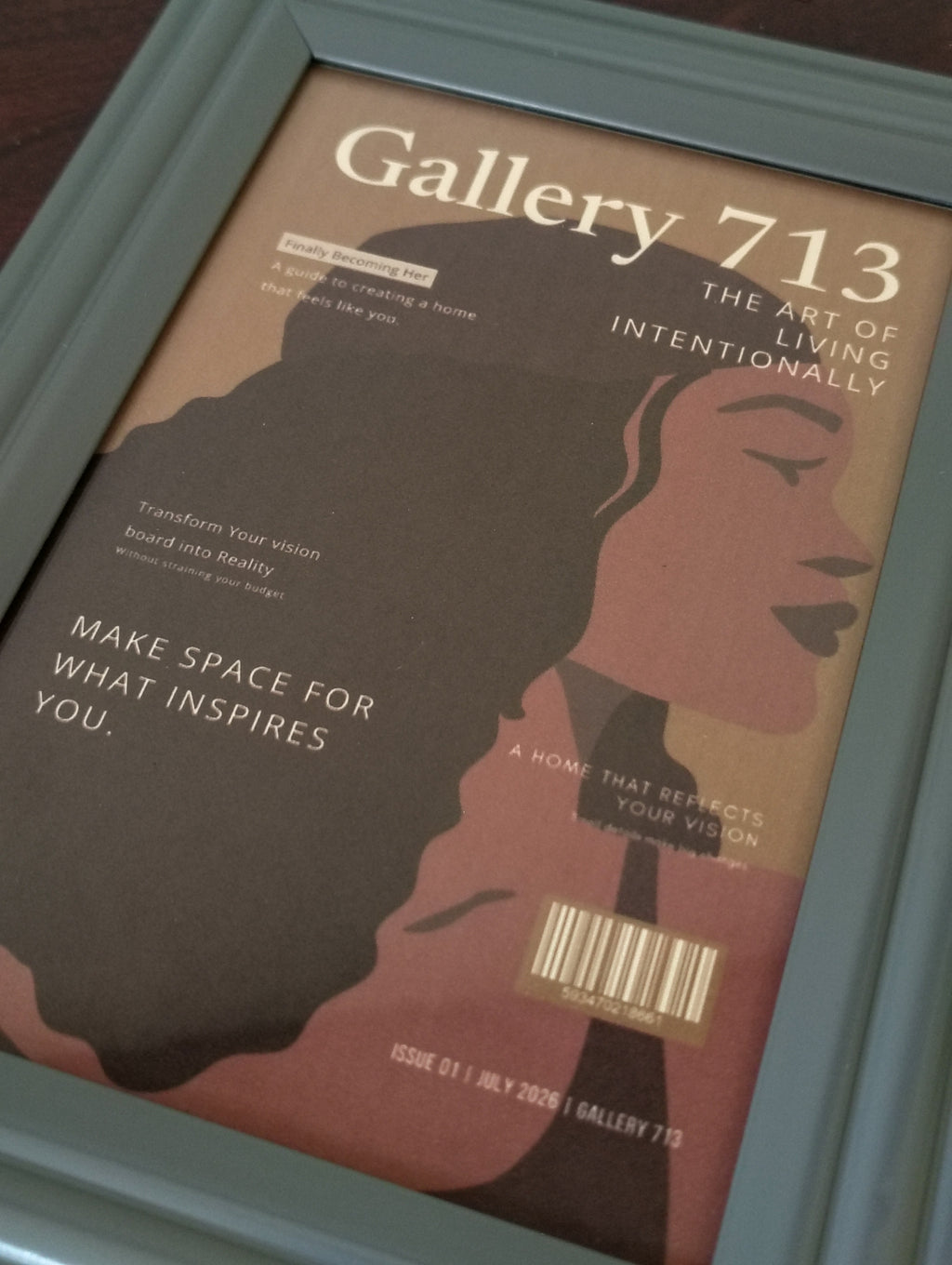 Gallery 713  Magazine Cover Poster Print