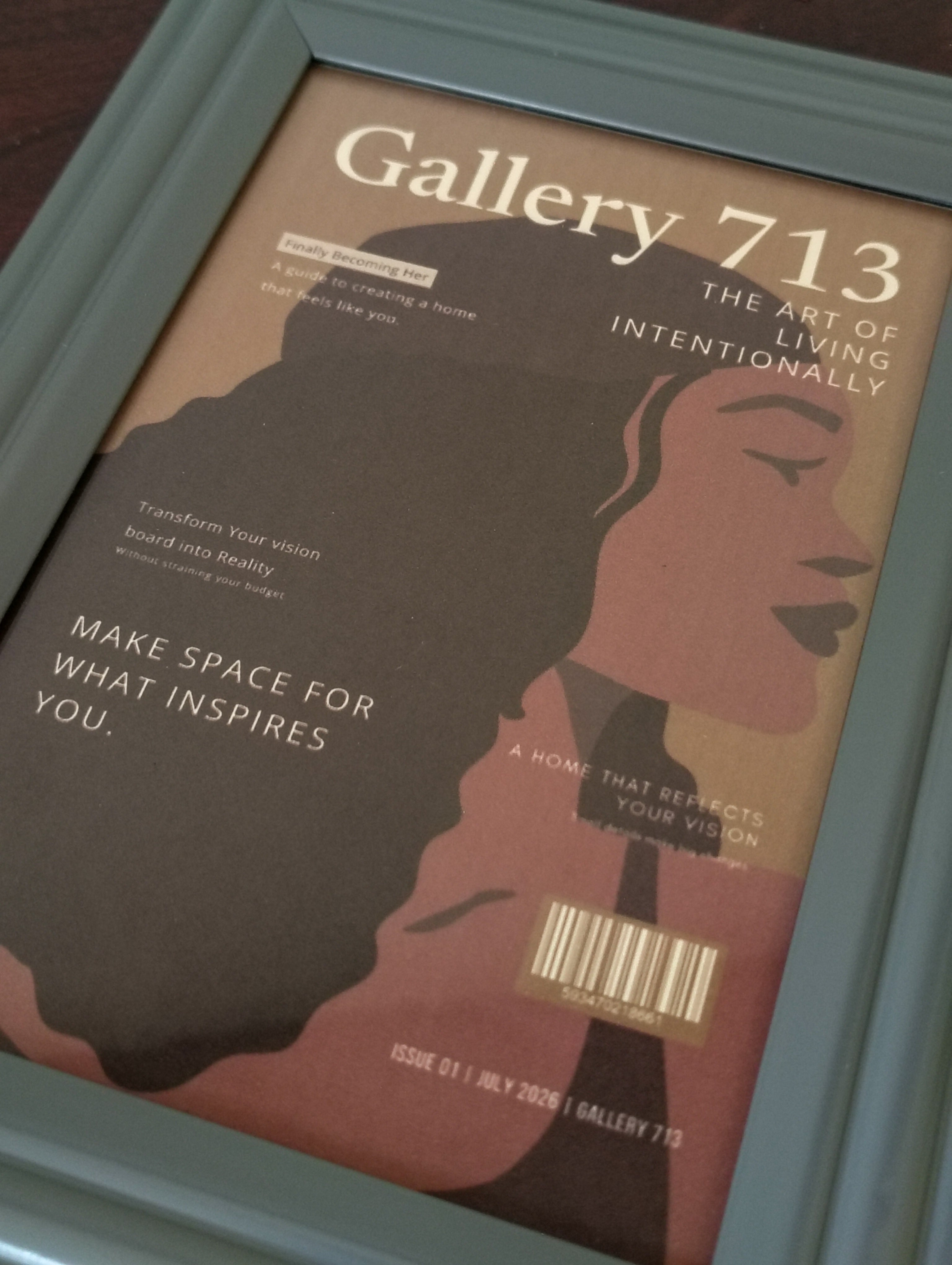 Gallery 713  Magazine Cover Poster Print