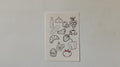 Gallery 713 Food Market Art Print | Warm Illustrated Kitchen Wall Art | 5x7 or 8x10