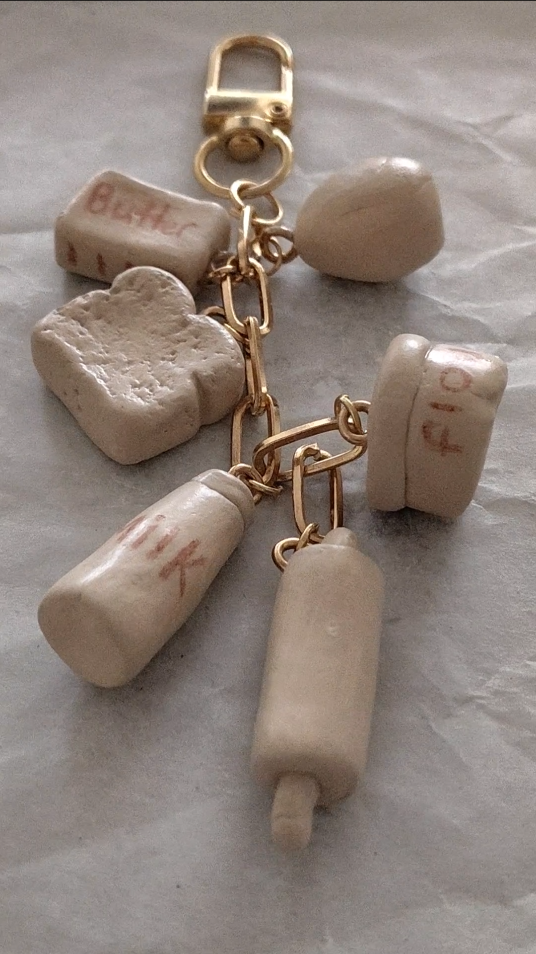 Bakery Clay Charm Set